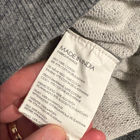 Club Monaco Sweatshirt Weight Shirt - Picture 7 of 9